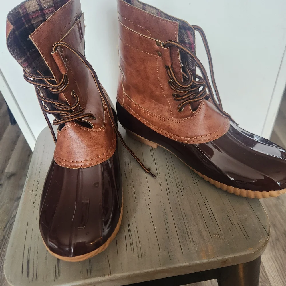 Yoki Waterproof Duck Boots